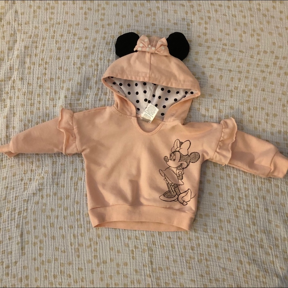 3-6 month girls minnie mouse outfit